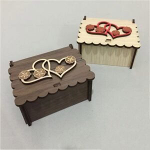 heart wooden box